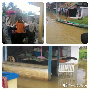 Musi Rawas Kembali Banjir, Dinas Sosial Cepat Tanggap Bantu Masyarakat