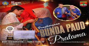 Selamat Kepada Ibu dr. Hj. Noviar Marlina Gunawan mendapat gelar BUNDA PAUD Pratama Nasional